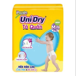 Tã quần unidry m74,l68,xl62,xxl56