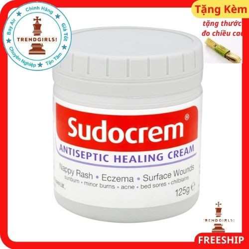 Kem bôi Sudocrem Antiseptic Healing Cream, UK (60g) chống hăm, chàm, bỏng, xước da cho trẻ em và người lớn - Trend Girls