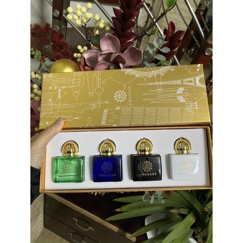 Set bộ Nước hoa Amouage mini 4 chai