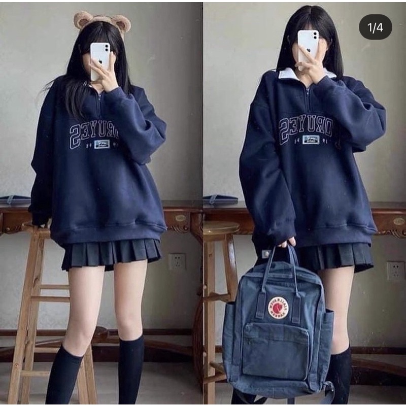 SWEATER CỔ MẶC ĐƯỢC HAI KIỂU LUN NHAA - freesize | BigBuy360 - bigbuy360.vn