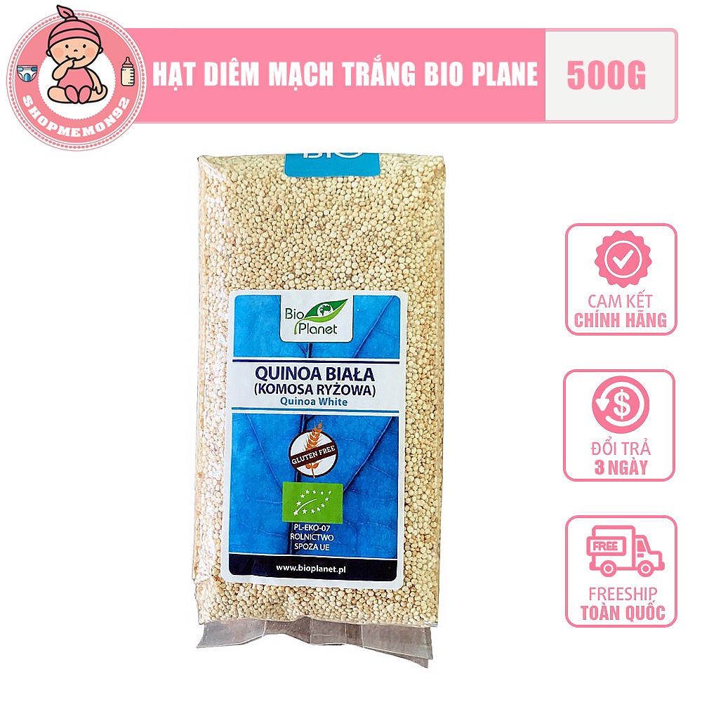 Hạt diêm mạch (quinoa) trắng Bio Planet 500g