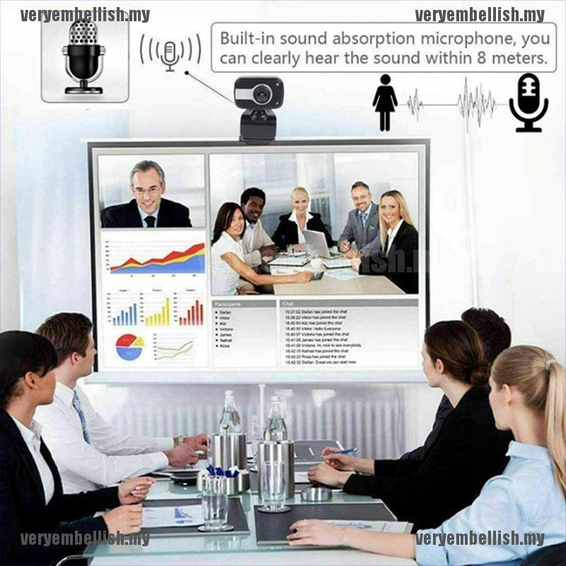 Webcam Hd 320p Cổng Usb Kèm Micro Cho Pc Laptop | BigBuy360 - bigbuy360.vn