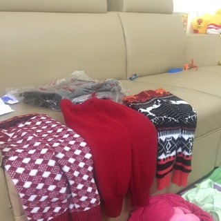 Quần len 2 lớp cho bé