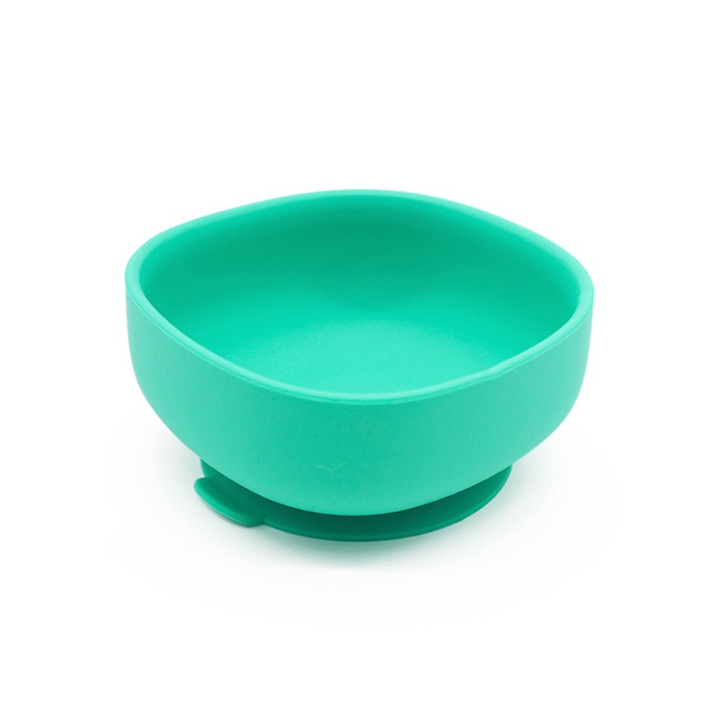 Bộ Tô Muỗng Nĩa Ăn Chia Ngăn Bằng Silicone Không BPA Dành Cho Trẻ Sơ Sinh