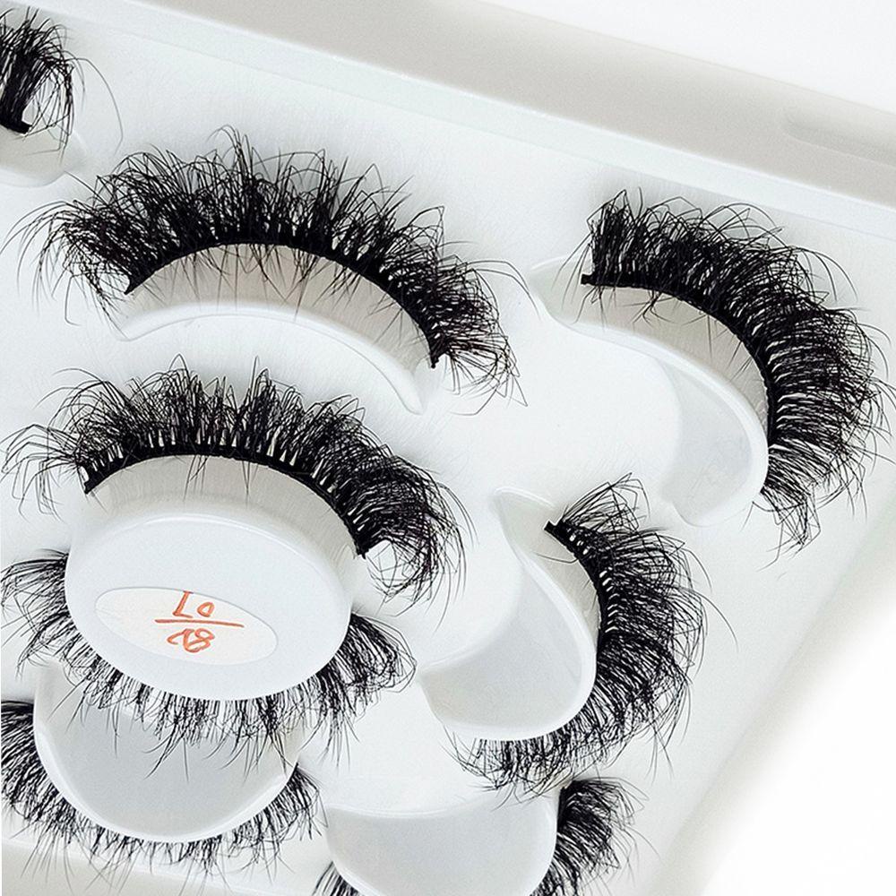 Lông Mi Giả Bồng Bềnh Tự Nhiên Có Thể Tái Sử Dụng