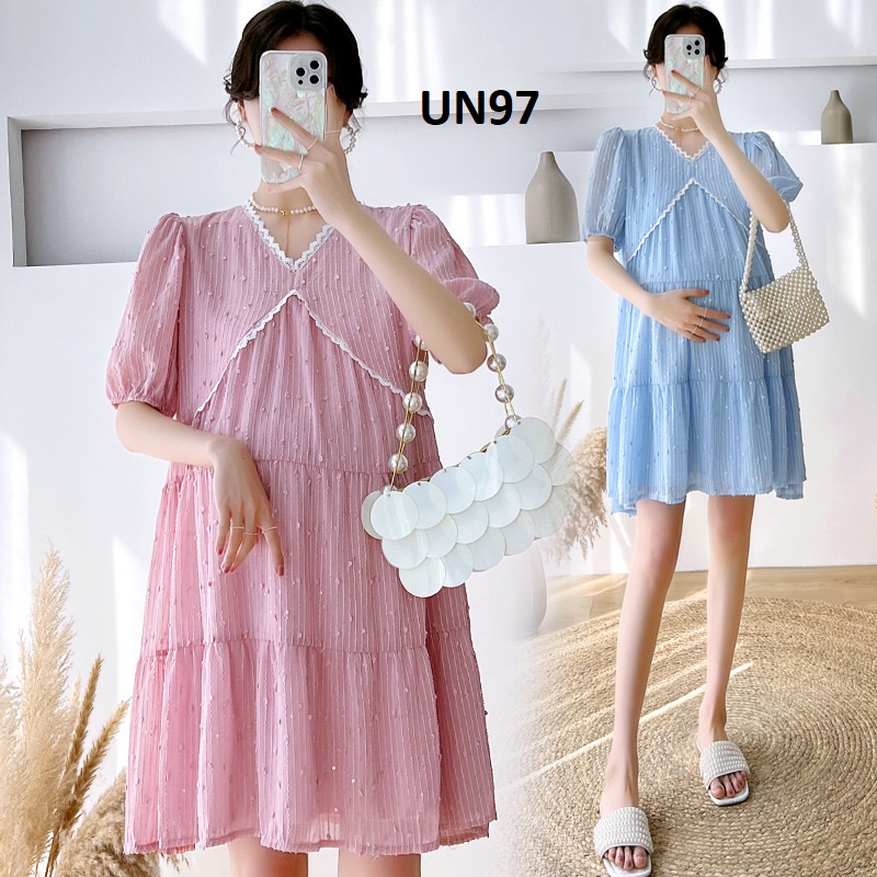 Đầm bầu ren cao cấp hàng nhập khẩu loại 1 mặc đi làm đi chơi đi tiệc , shop đầm bầu hàn quốc