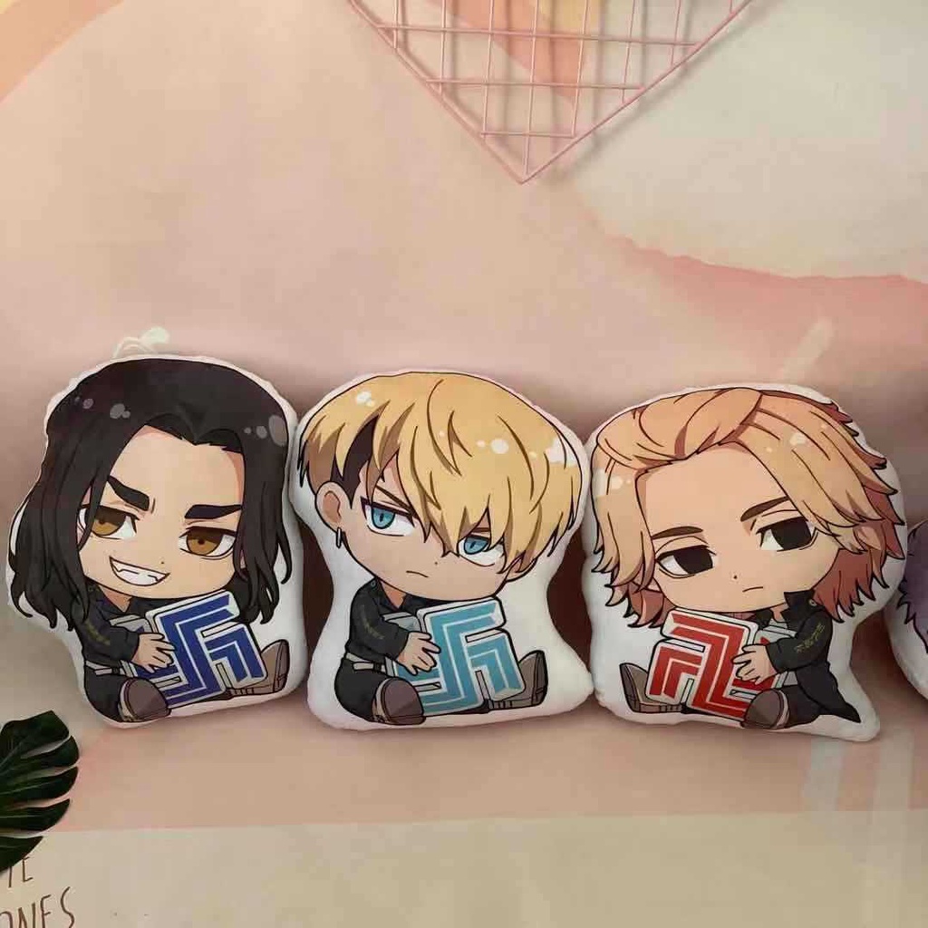 Gối Nhồi Bông Dễ Thương Hình Tokyo Revengers