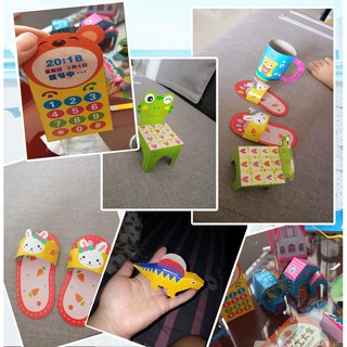 Bộ đồ chơi SÁCH GẤP GIẤY 3D