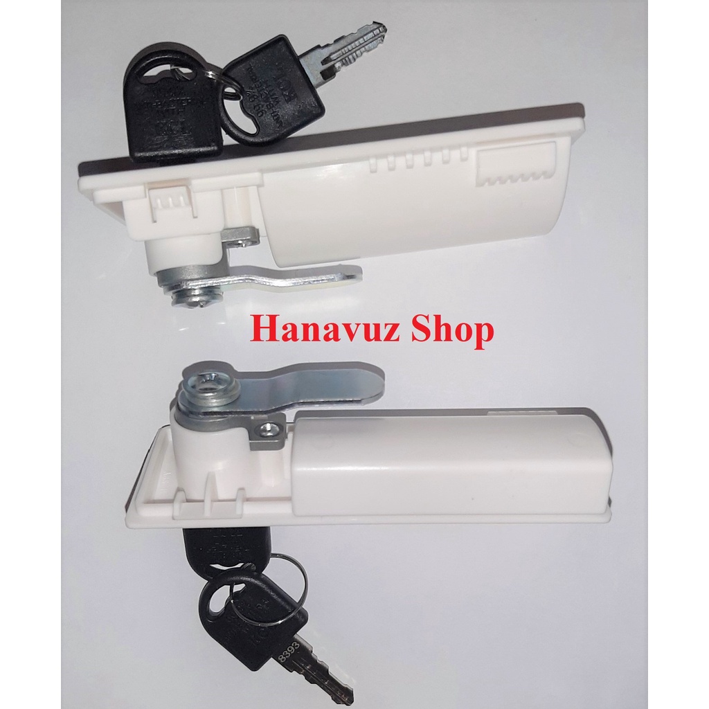Khóa tủ tài liệu sắt Hòa Phát, Khóa tủ tài liệu Xuân Hòa, Khóa tủ tài liệu Ngọc Diệp, Khóa tủ có tay nắm âm - BÊN PHẢI -