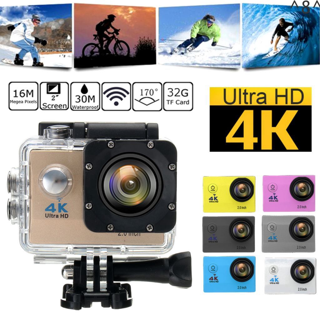Máy Quay Phim 4K Chống Thấm Nước Kết Nối Wifi Siêu HD 8^