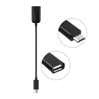 CÁP OTG CHO ĐIỆN THOẠI ANDROID (ĐEN) - KẾT NỐI CHUỘT, BÀN PHÍM (KHÔNG DÂY), MÁY QUAY PHIM, MÁY ẢNH … VỚI ĐIỆN THOẠI