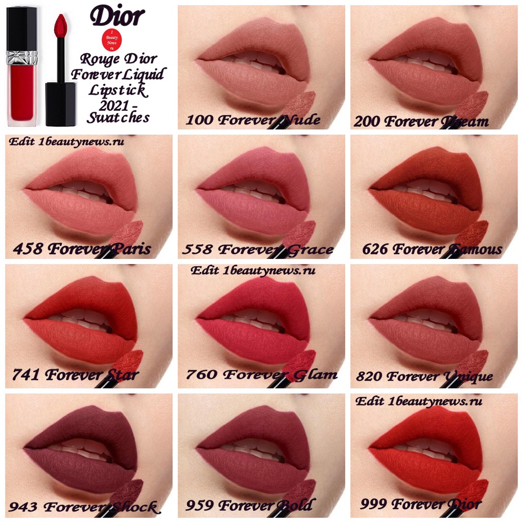 [CÓ HỘP] Son Kem Rouge Dior Forever Liquid Lipstick