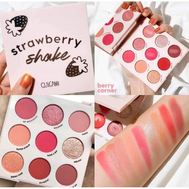 Bảng mắt 𝗚𝗨𝗜𝗖𝗔𝗠𝗜 𝗦𝗧𝗥𝗔𝗪𝗕𝗘𝗥𝗥𝗬 𝗦𝗛𝗔𝗞𝗘 𝗘𝗬𝗘𝗦𝗛𝗔𝗗𝗢𝗪 𝗣𝗔𝗟𝗘𝗧𝗧𝗘