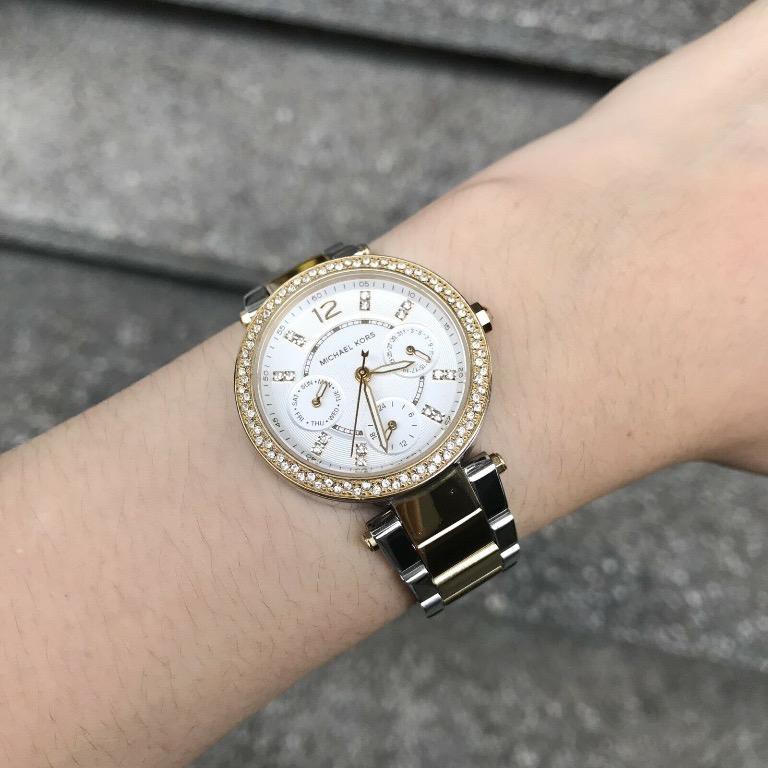 ĐỒNG HỒ NỮ MICHAEL KORS PARKER MINI , DÂY THÉP , SIZE 33MM , FULLBOX HÃNG