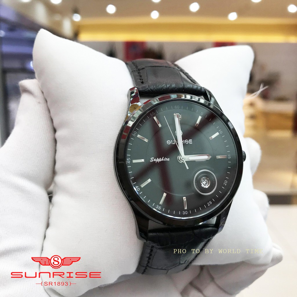 Đồng Hồ Nam Sunrise DM784SWA [ Chính Hãng Full Box ] Sapphire Chống Xước , Chống Nước ( Nhiều màu ) | BigBuy360 - bigbuy360.vn