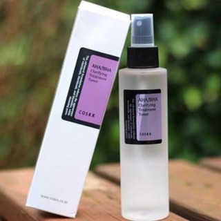 Nước hoa hồng làm sạch ngăn ngừa và giảm mụn Cosrx Aha Bha Clarifying Treatment toner
