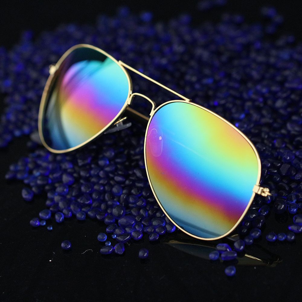 Kính mát tráng gương gọng kim loại gentle monster | BigBuy360 - bigbuy360.vn