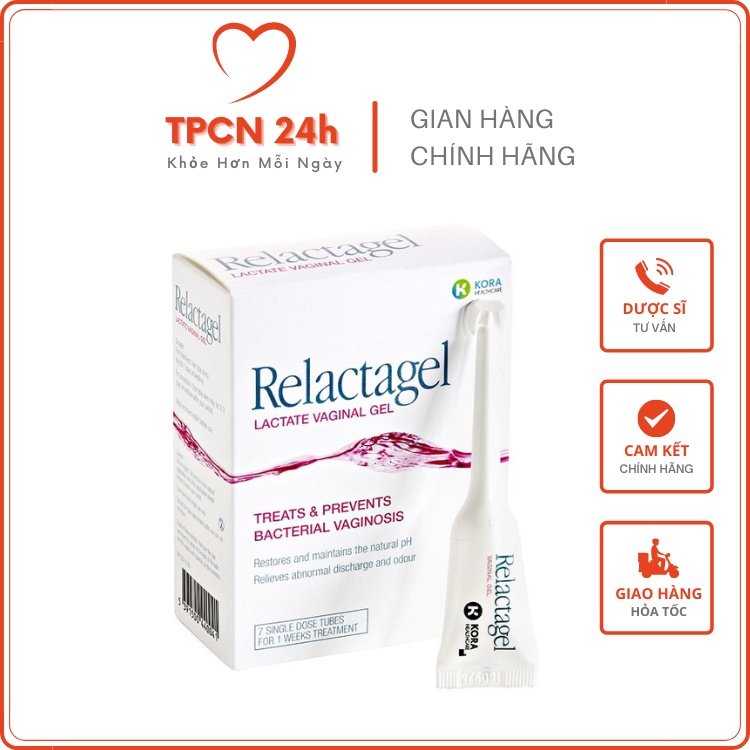 Relactagel® - Lactate Vaginal Gel chăm sóc vùng kín, khử mùi hôi