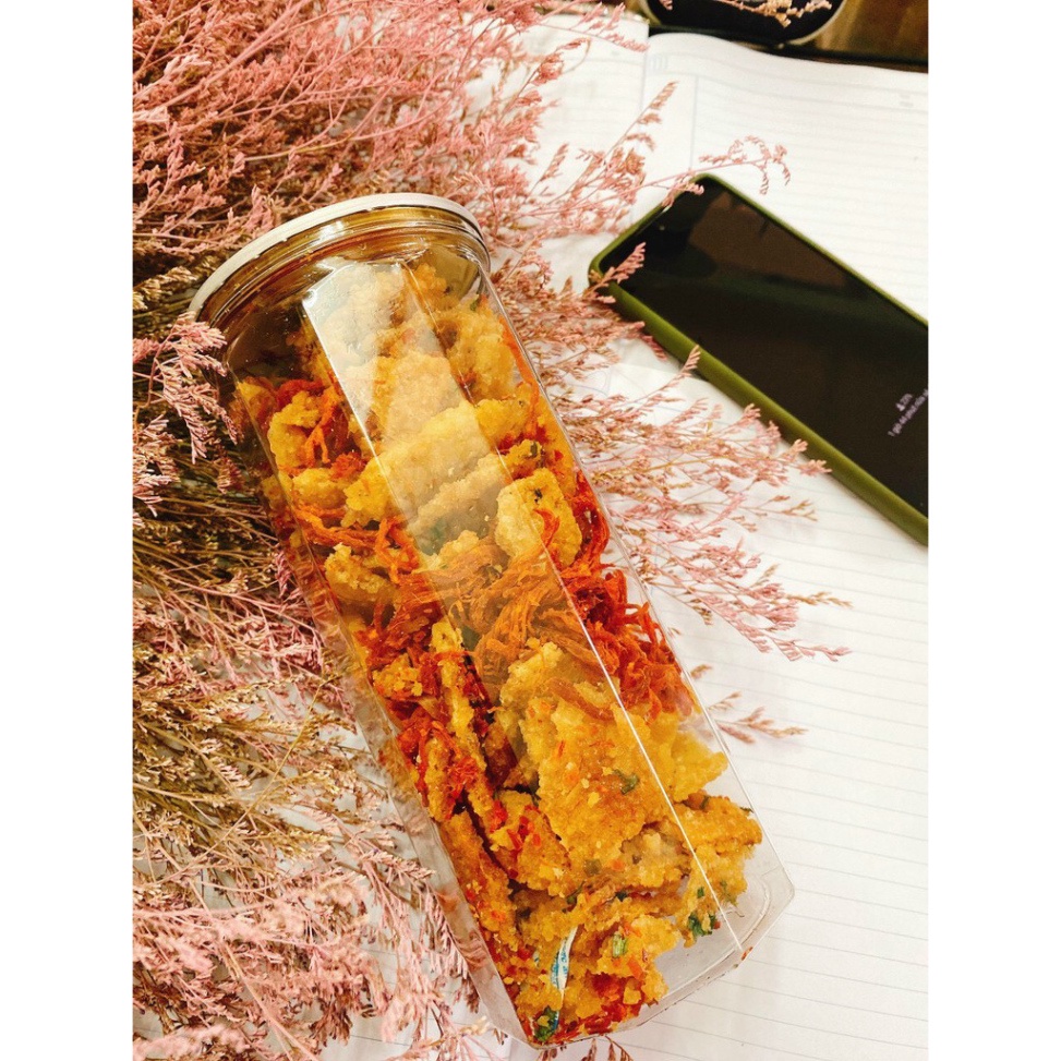 Cơm cháy lắc khô bò Hộp 300gr ĂN VẶT MẸ ỈN | BigBuy360 - bigbuy360.vn