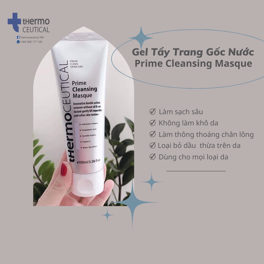 Gel tẩy trang #thermoCEUTICAL ##Prime_Cleansing_Masque