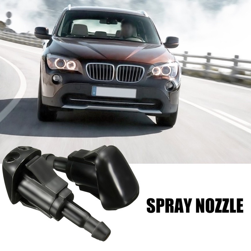 Sét 2 vòi phun kính hắn gió trước cho xe ô tô