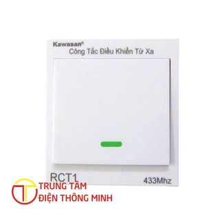 Công tắc dán tường không dây 1 nút nhấn RCT1