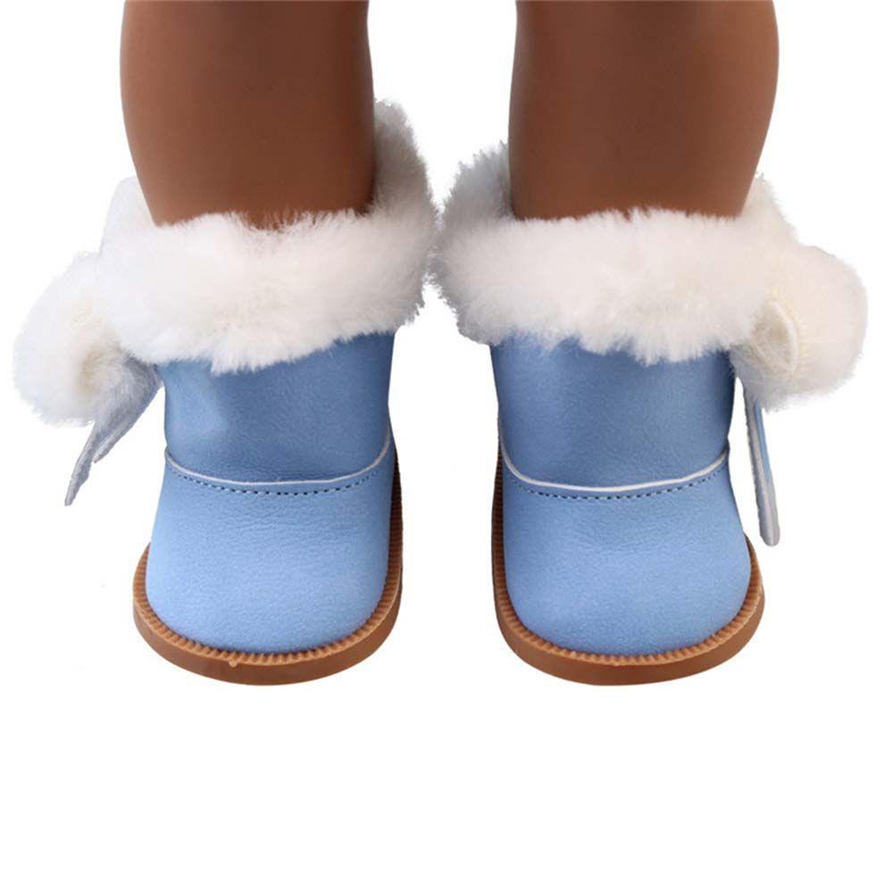 Layor1 Giày Bốt Đi Tuyết Mini Cho Búp Bê Barbie