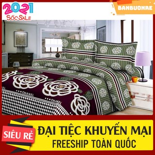 BỘ VỎ CHĂN GA GỐI GIƯỜNG 1M4 VẢI COTTON POLY