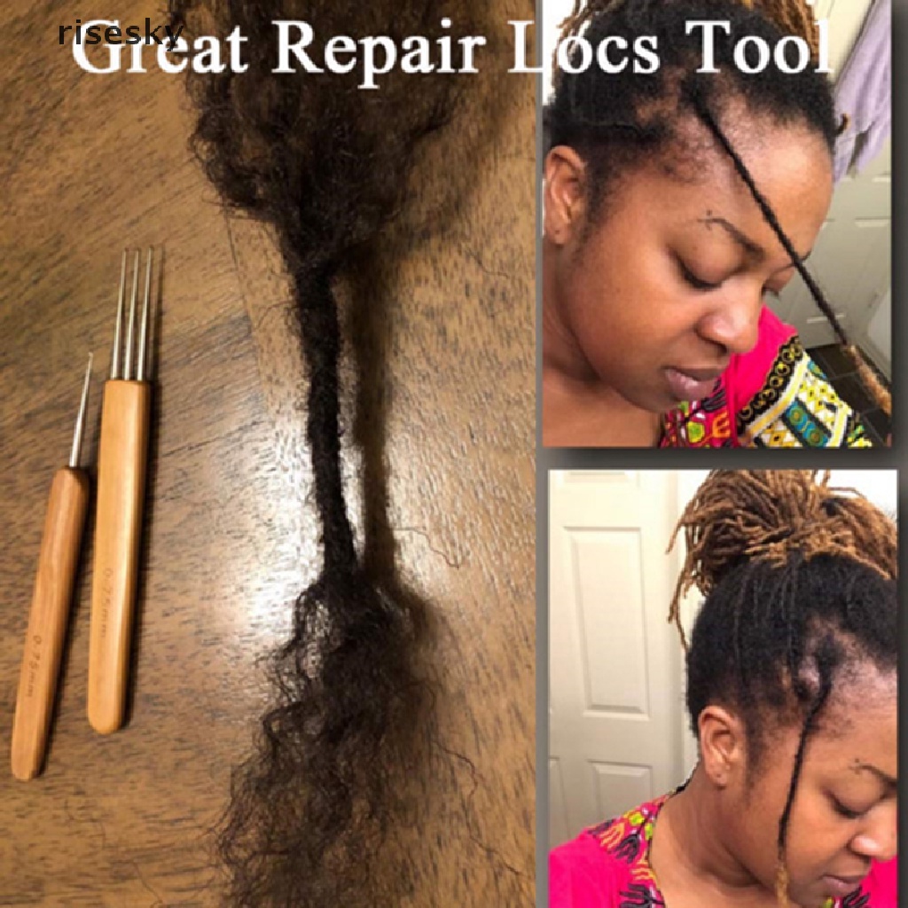 Set 3 Kim Móc Hai Đầu Nối Dài Tóc Dreadlock ♨Trên đó