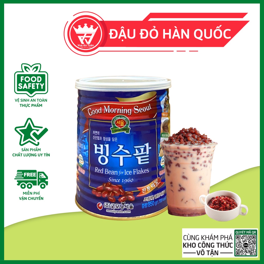 Đậu Đỏ Đóng Lon Hàn Quốc 850gr