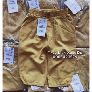 Quần đũi vàng đất phi giới tính zara