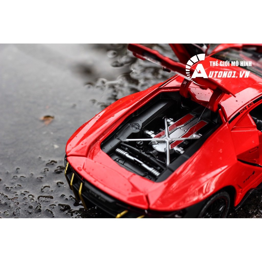 MÔ HÌNH XE LAMBORGHINI CENTENARIO RED 1:24 CHE ZHI 6744