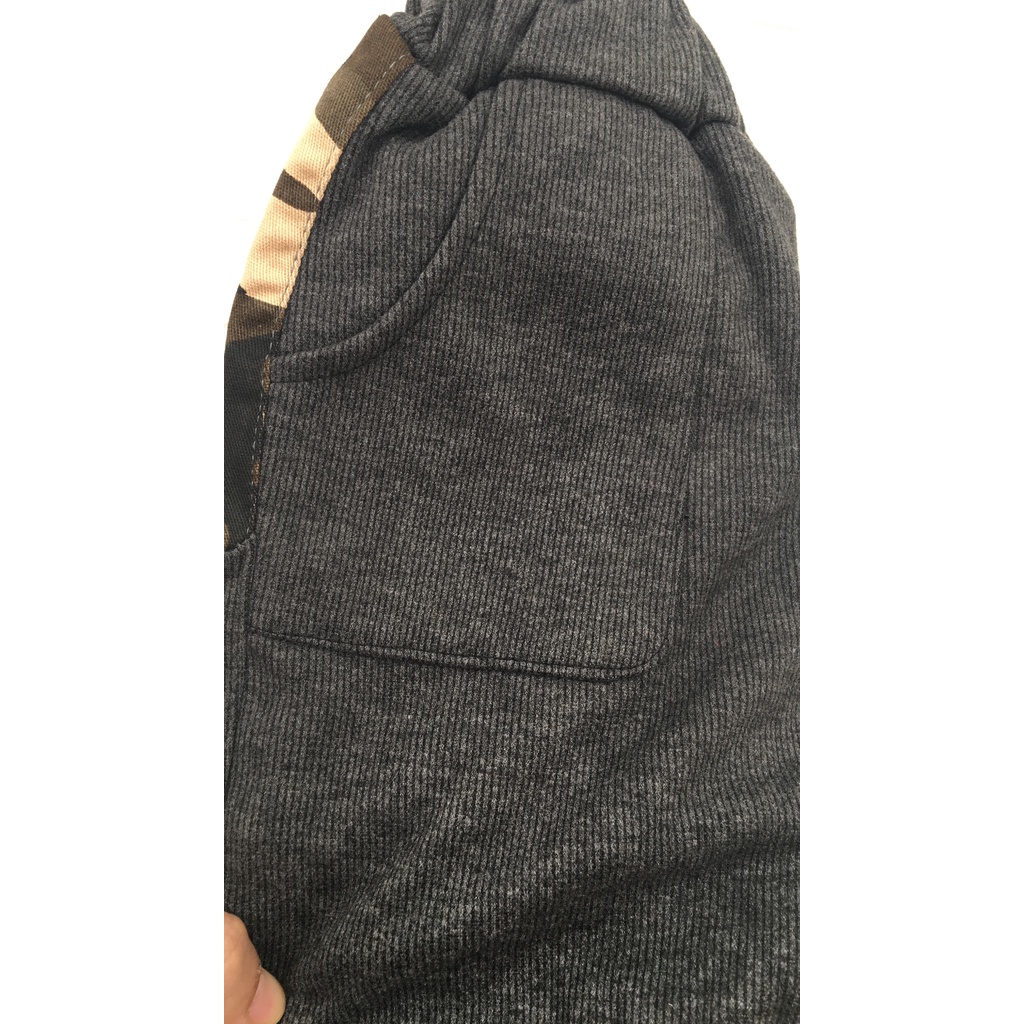 Quần dạ lót lông bé trai siêu ấm sz 8-18kg