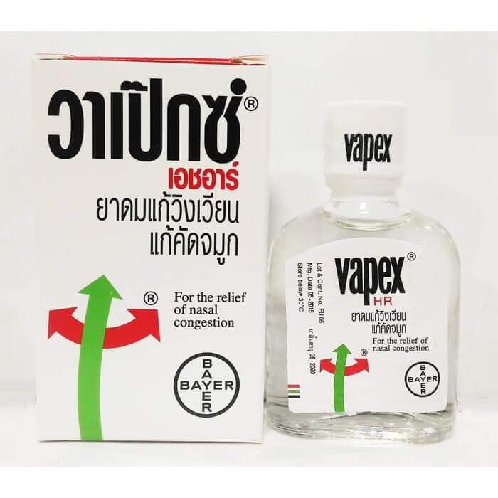 Dầu chuyên dùng nghẹt mũi VAPEX THÁI LAN