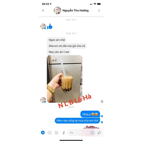 Set trà sữa ĐẶC BIỆT 4 vị hồng trà - trà nhài - trà đen - o long