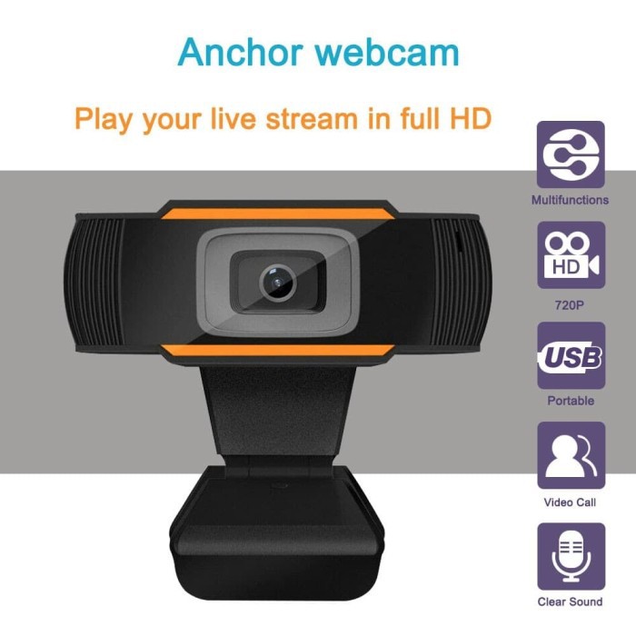 Webcam 1080p 720p 480p Tích Hợp Micro Cho Máy Tính