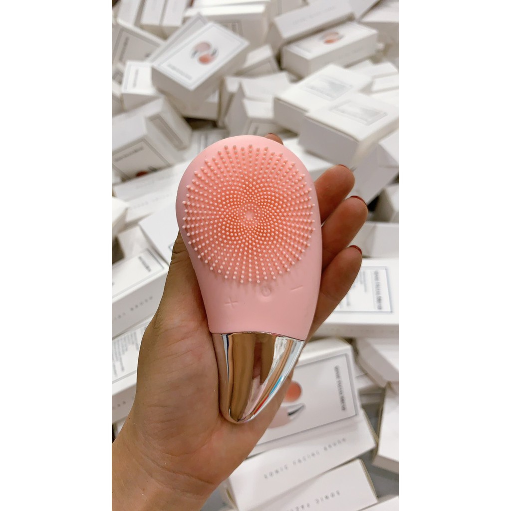 Máy rửa mặt  SONIC FACIAL BRUSH TÍCH HỢP SÓNG ÂM