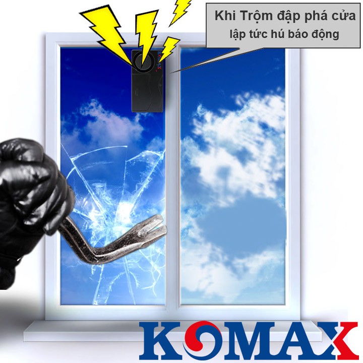 Cảm Biến Rung Chống Đập Cửa KOMAX KM-R16