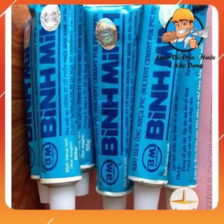 Keo dán ống nước BÌNH MINH  (tuýp 25g / 50g)