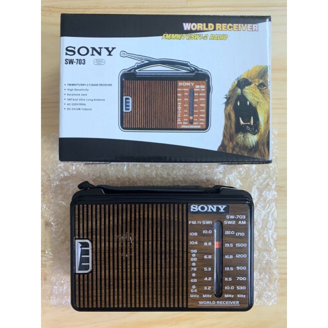 [Mã ELHACE giảm 4% đơn 300K] Radio SONY SW-703