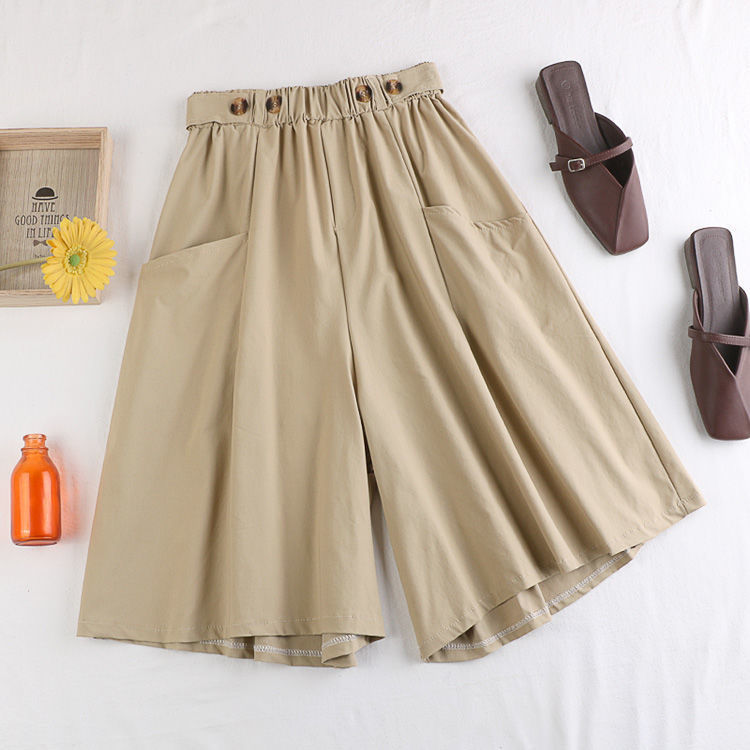 Quần Ống Rộng Lưng Cao Co Giãn Có Size Lớn 4xl Dành Cho Nữ | BigBuy360 - bigbuy360.vn