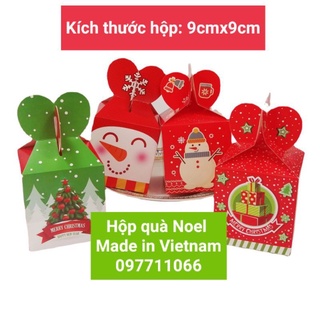 Hộp đựng quà Noel dễ thương ( mix nhiều mẫu )