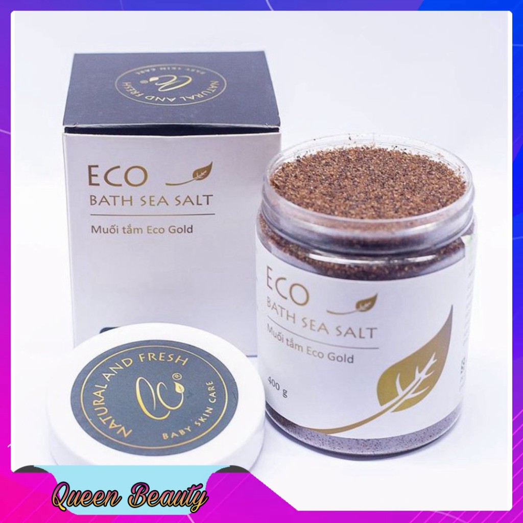 MUỐI TẮM THẢO DƯỢC ECO GOLD 370G - Muối tắm bé - Muối tắm eco gold- Muối tắm gold eco tặng tăm bông | WebRaoVat - webraovat.net.vn