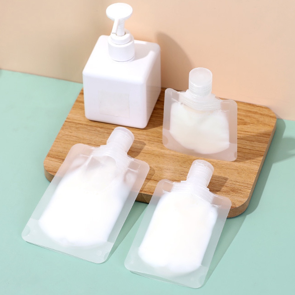 Túi Rỗng Trong Suốt Đựng Mỹ Phẩm Chống Rò Rỉ Tái Sử Dụng Linh Hoạt