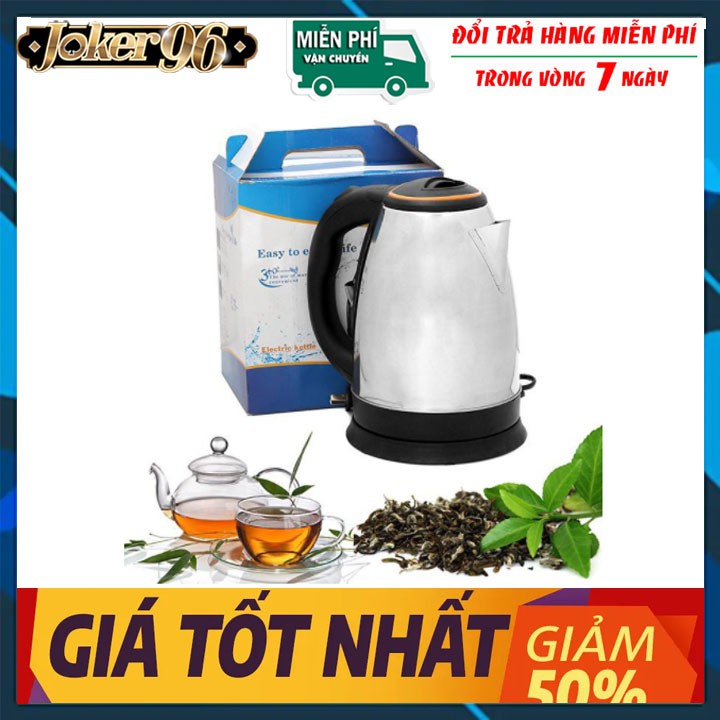 Ấm Siêu Tốc Inox 1.8L Electric Kettle