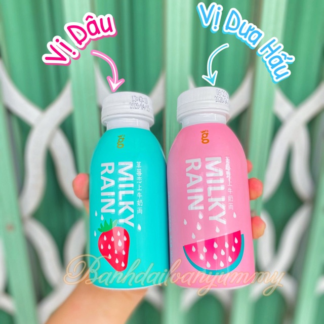 SỮA DƯA HẤU VÀ SỮA DÂU