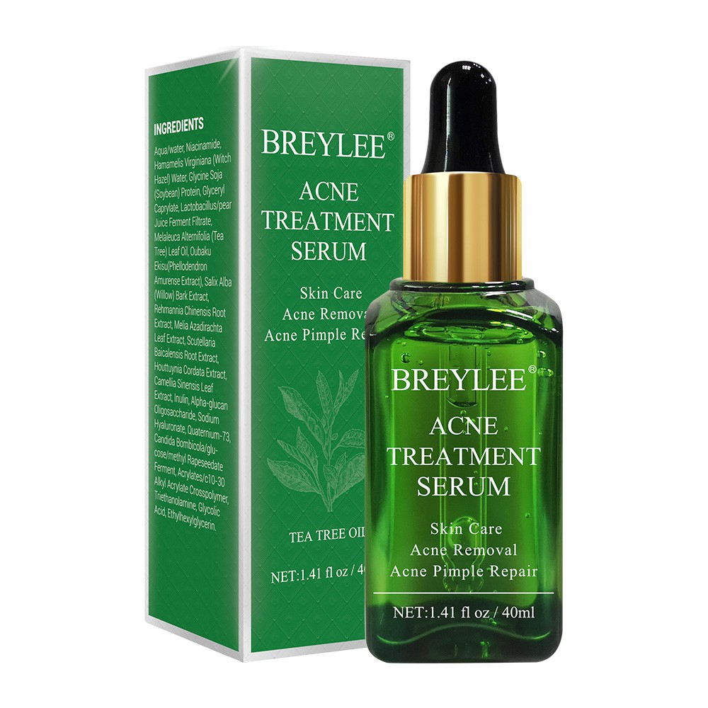 Serum hỗ trợ giảm mụn BREYLEE thể tích 1.41 fl oz / 40ml chất lượng cao