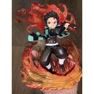 Mô hình Kimetsu no Yaiba - Demon Slayer Tanjiro hỏa thần 20cm