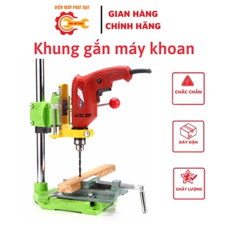 Khung Gắn Máy Khoan Cầm Tay Thành Máy Khoan Bàn-Bản Cao Cấp Nhất