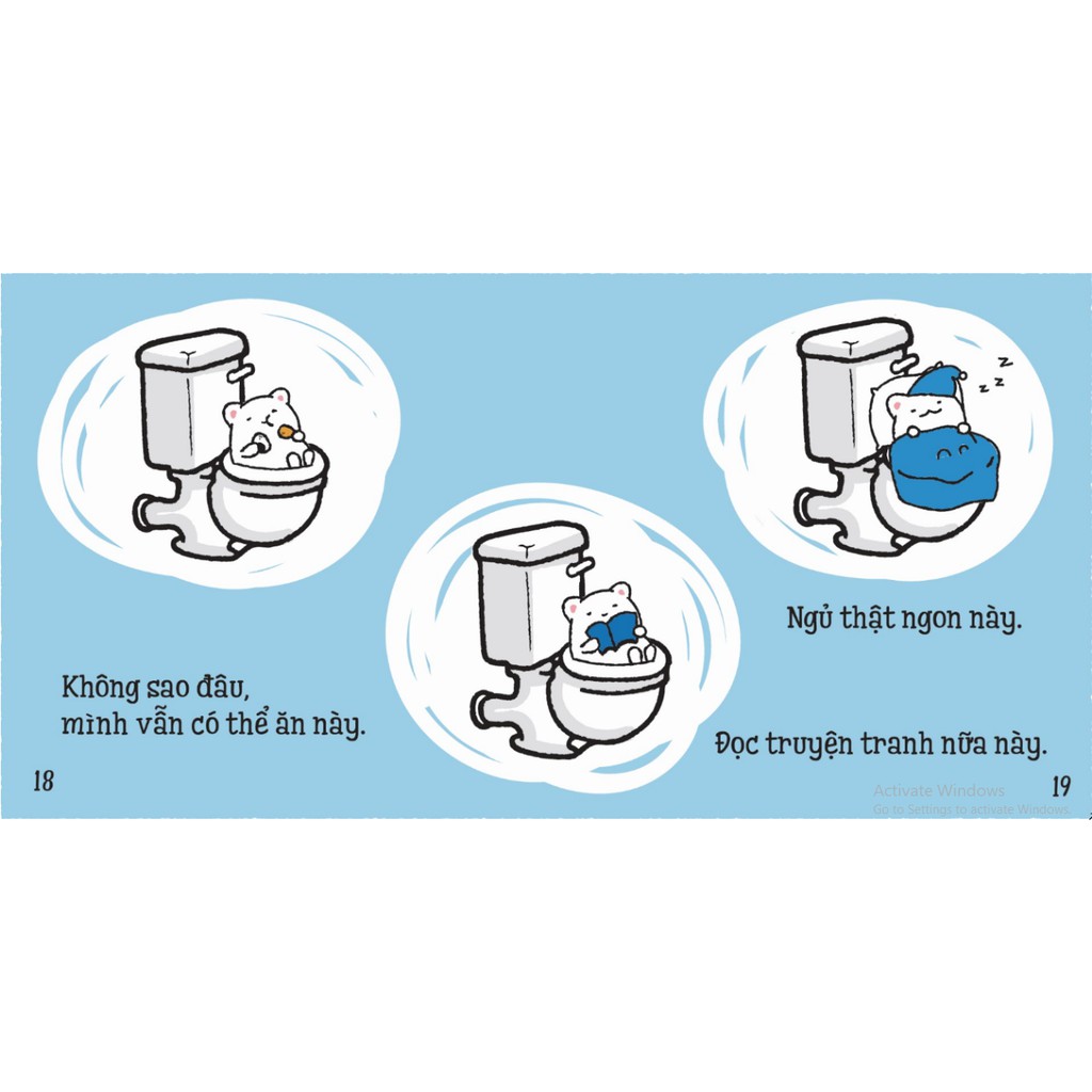 Sách Ehon - Maru đi vệ sinh - Ehon Nhật Bản dành cho bé từ 2 - 8 tuổi | BigBuy360 - bigbuy360.vn